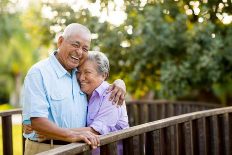 Happy Woman With A Reverse Mortgage